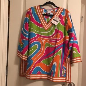 NWT Gretchen Scott tunic XL